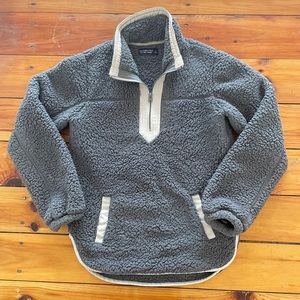 Abercrombie&Fitch Sherpa half zip fleece